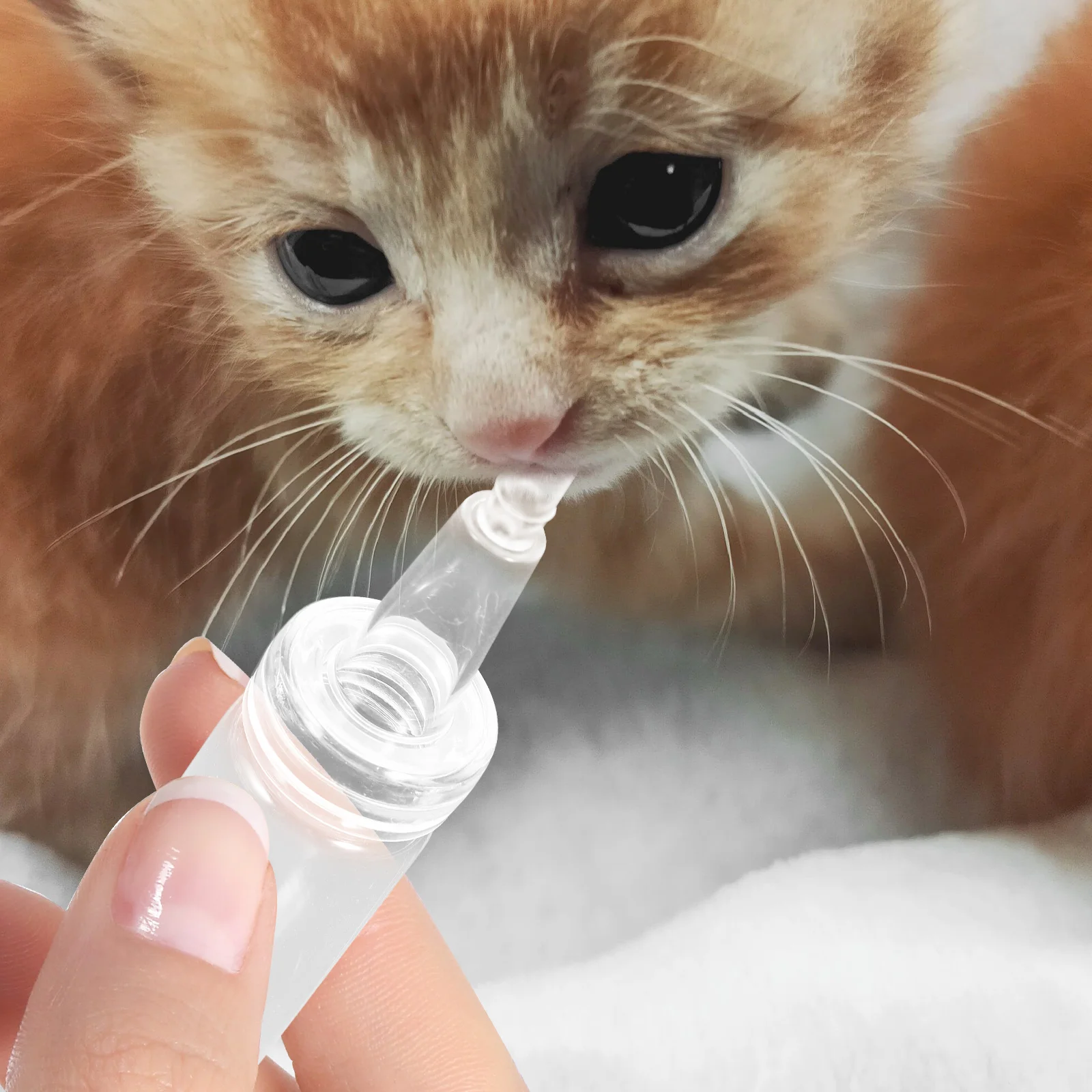 

1Set Pet Nursing Bottle Small Animal Feeding Bottle for Hamster Squirrel Hedgehog Milk Supply Glass Silicone