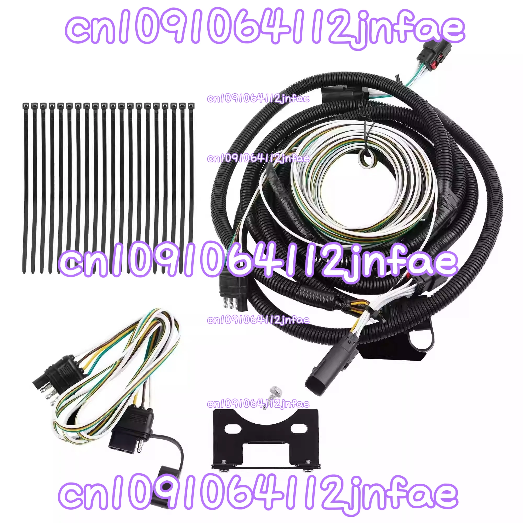 

58964 American 4-pin Trailer Traction Harness 2018-2024 Trailer Connector