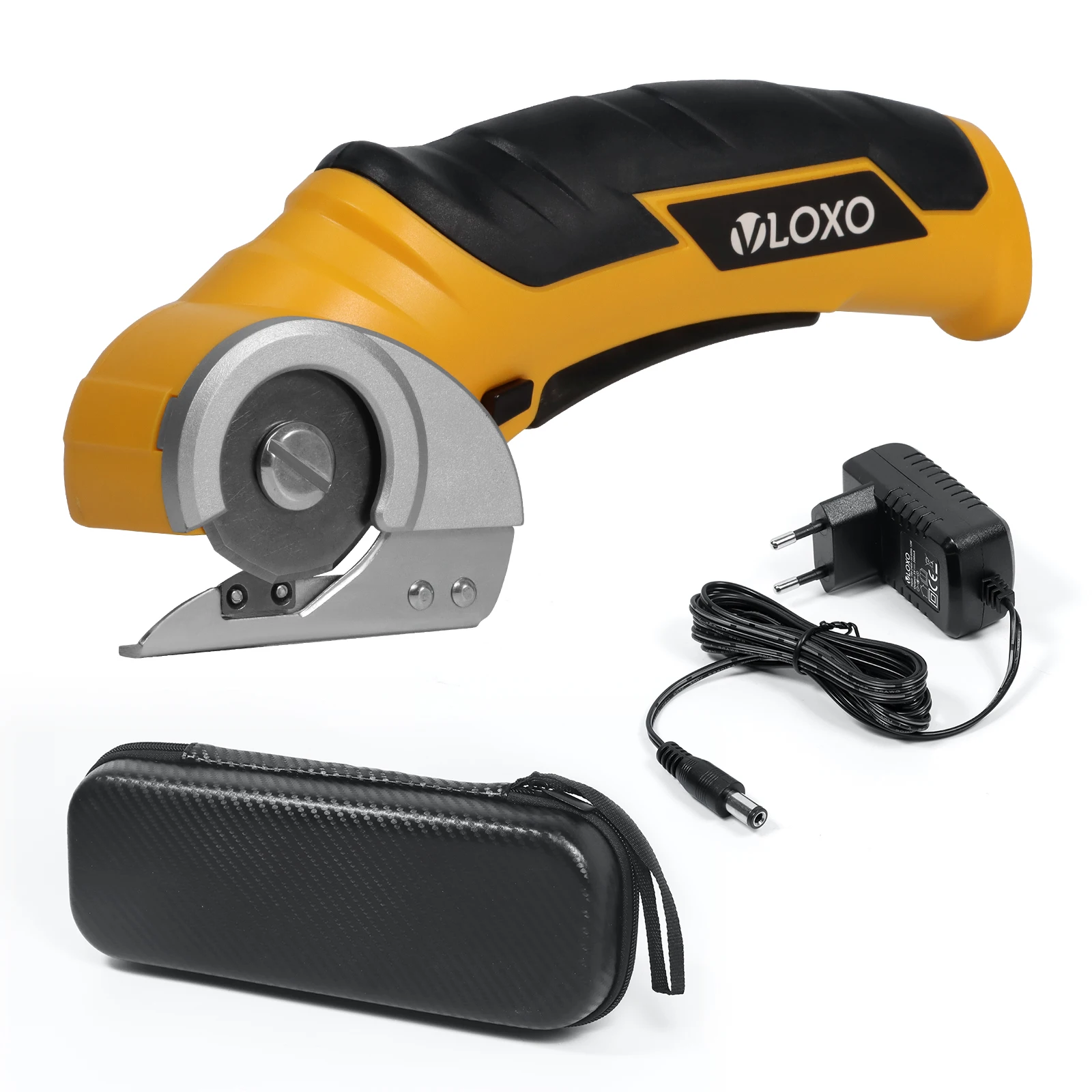 

VLOXO Lithium Battery Scissors Electric Carpet Scissors Rechargeable Cordless Scissors Power Tools