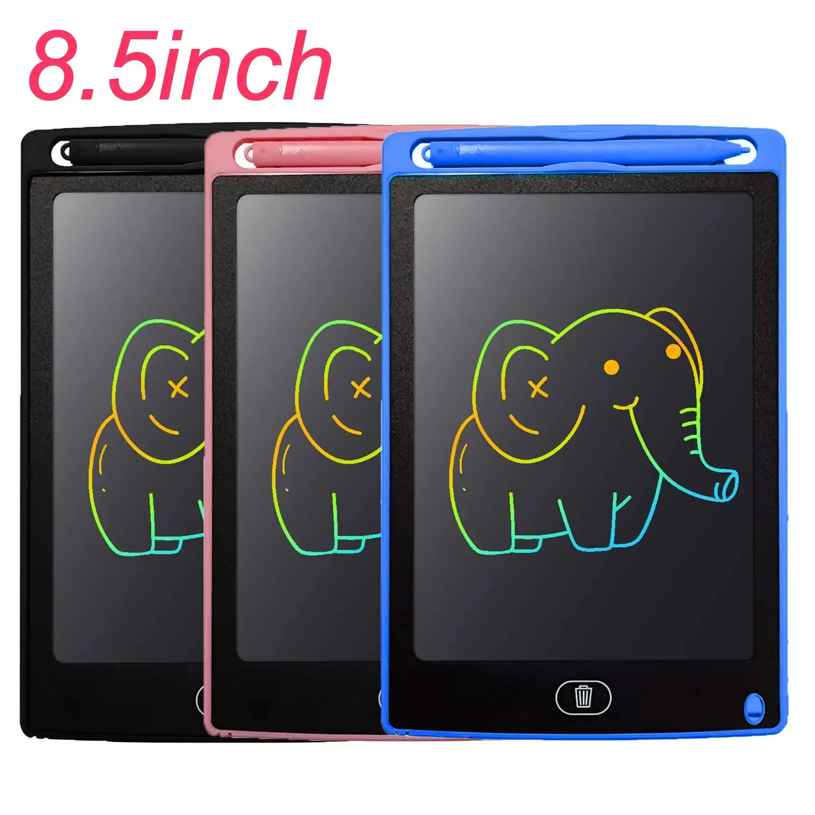 8,5 inch kleuren LCD-schrijftablet tekentafel kinderen graffiti schetsblok speelgoed handschrift schoolbord magische tekentafel speelgoed cadeau