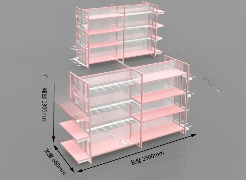Boutique snacks stationery store jewelry millet toy pet store millet store luminous display shelves