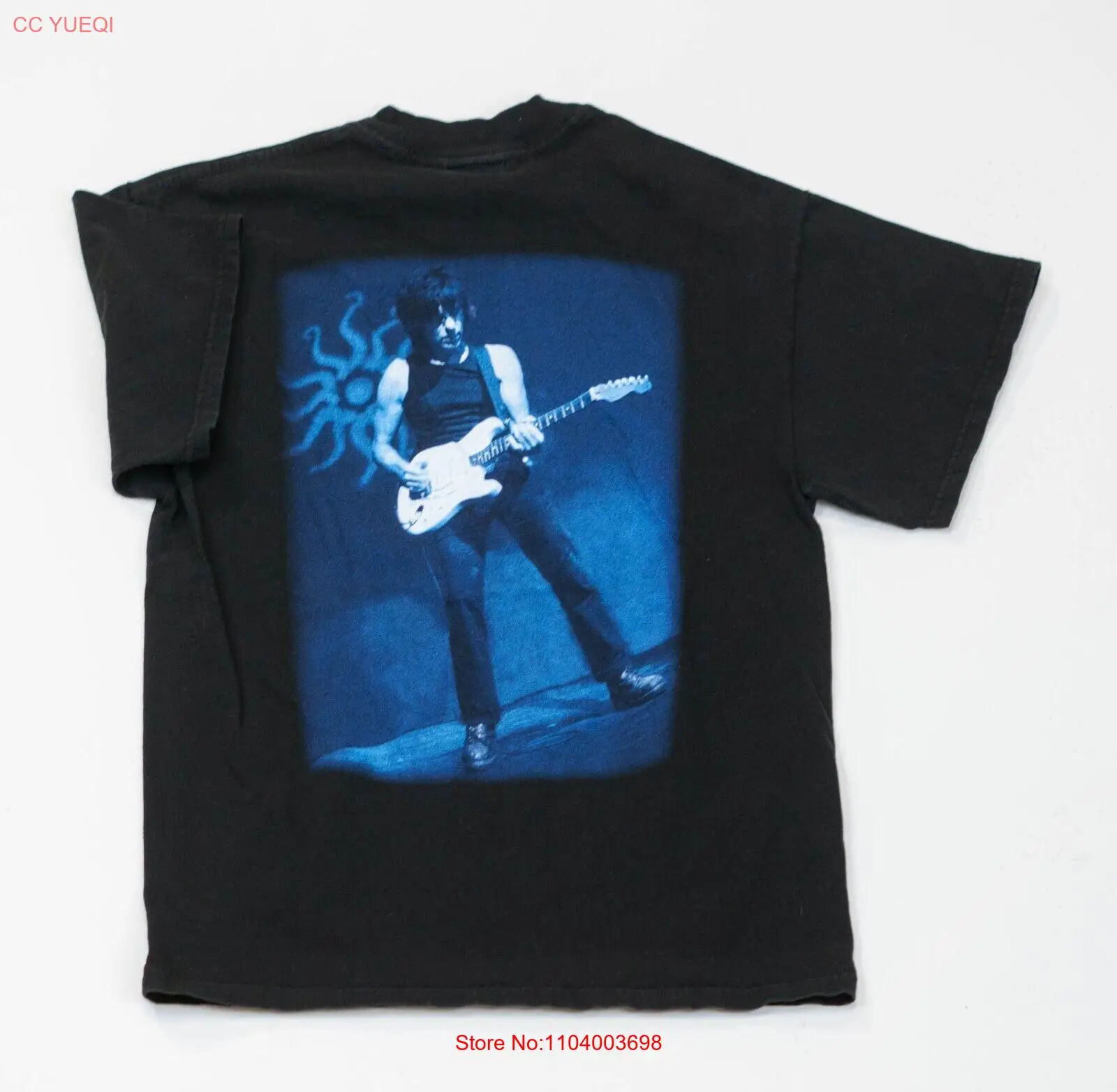 Vintage Jeff Beck Tour Concert T-Shirt Men Size L 2003 Yardbirds Rock Music