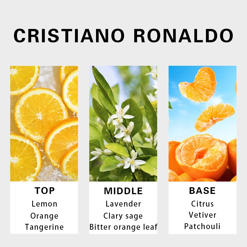 اكتشف كريستيانو رونالدو Cr7 أو دو تواليت 100 مل ملاحظات عطر وودي برائحة أصلية تدوم طويلاً #2