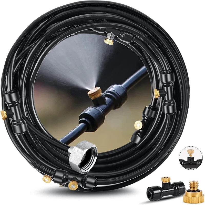 

Fine cooling atomization set Water spray moisturizing Outdoor spray cooling system Outdoor DIY sprayer system
