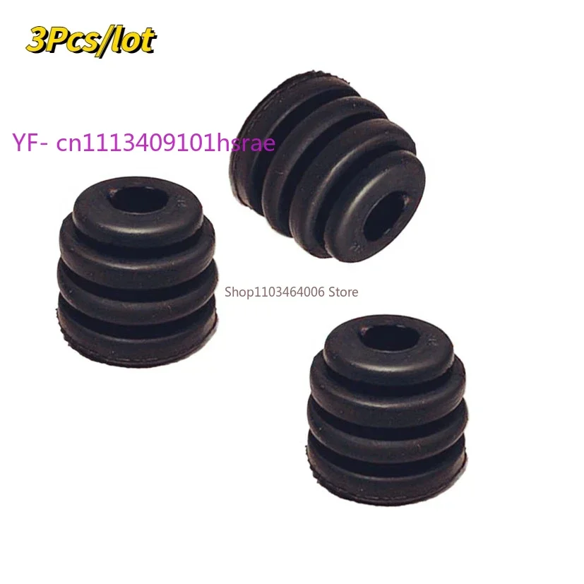 3Pcs Air Conditioner Compressor Anti-Vibration Feet, Rubber Shock Absorbing Damping Pads for Outdoor Units