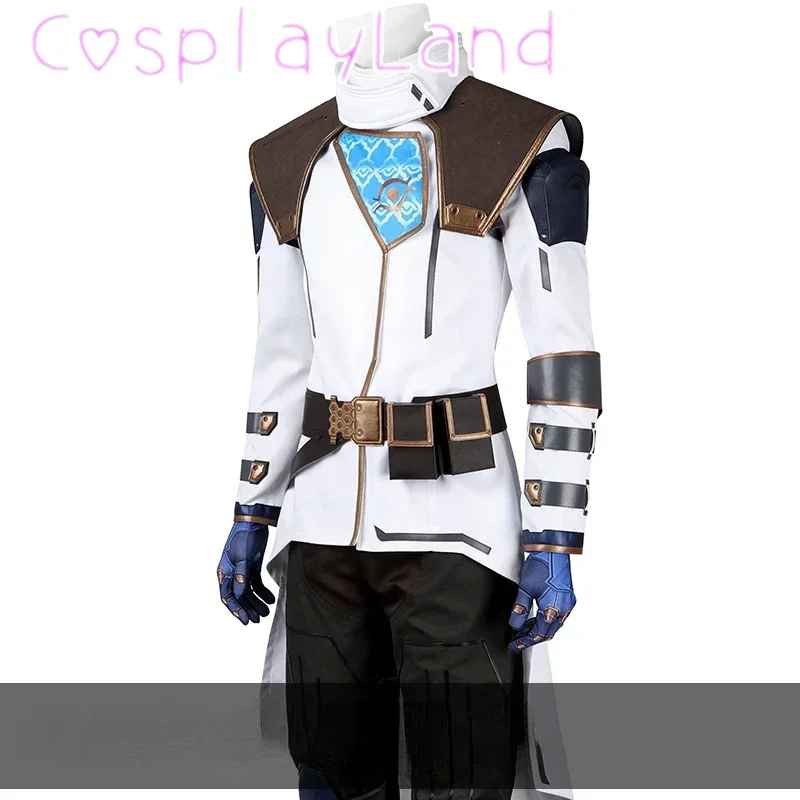 لعبة Valorant Cypher أزياء تنكرية قبعة معطف السراويل الملحقات الزي مجموعة كاملة البدلة والعناصر الفردية تباع حجم مخصص