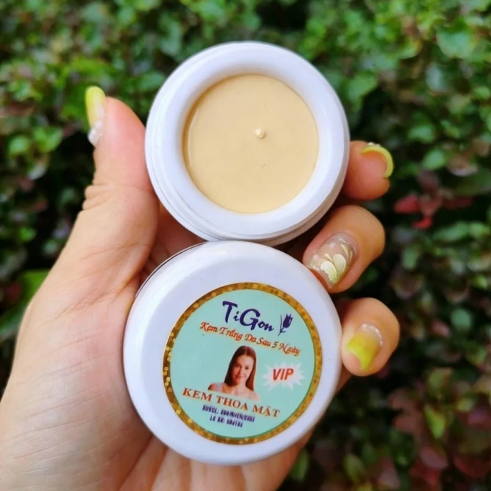 kem dưỡng trắng da,chống lão hóa da mặt TIGON VIP 18G