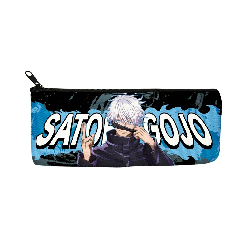 Game Jujutsu Kaisen Fushiguro Megumi Inumaki Toge Cosplay Canvas Pen Bag Stationery Pencil Case for Students  Ambitus