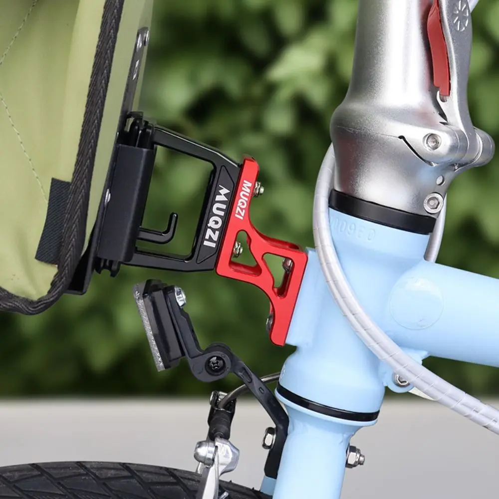 

Height Rising Bike Bag Rising Mount Holder Compatible Quantity Bike Front Bag Carrier Adjustable Height Raiser Bike Bag Holder