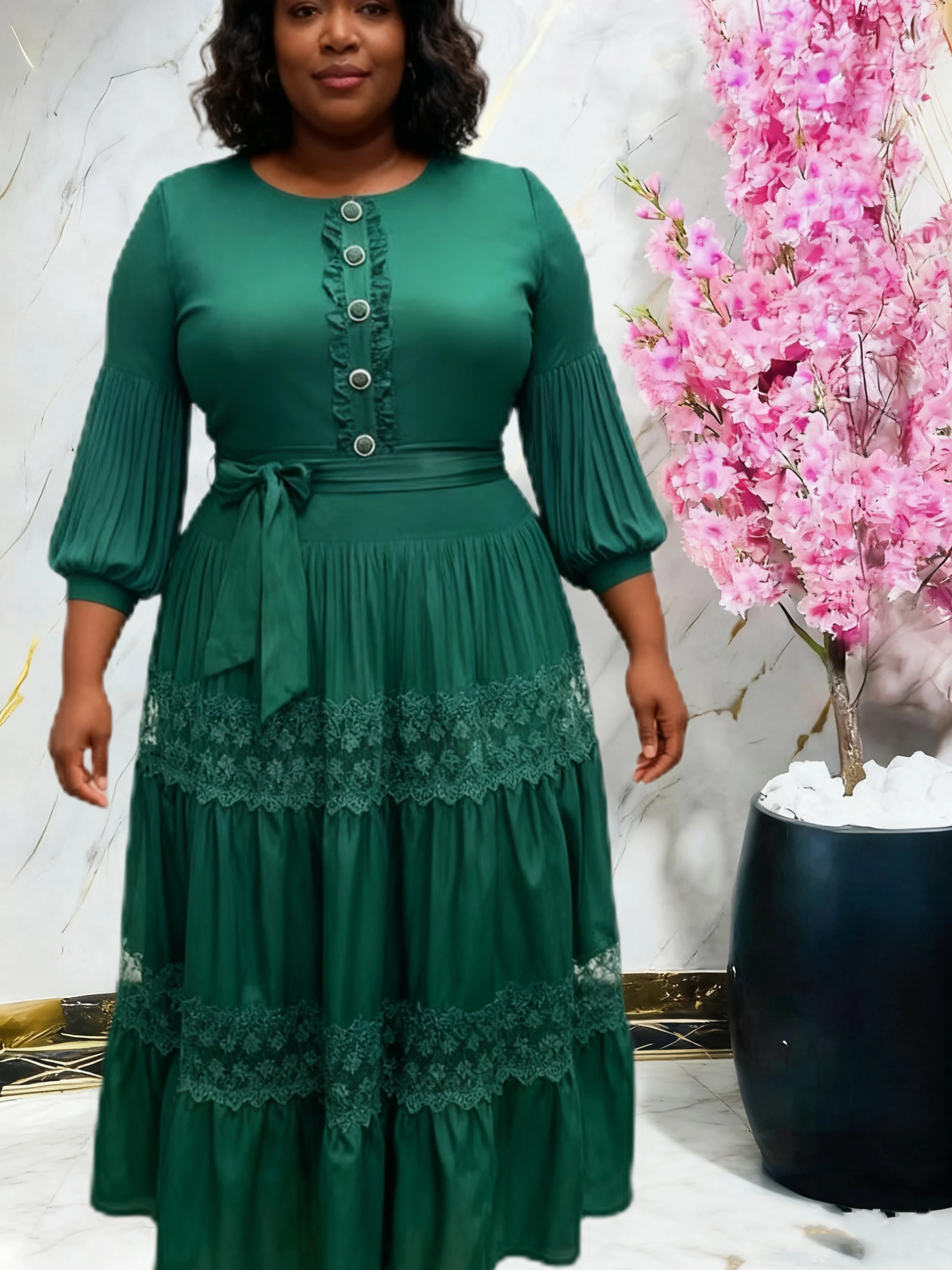 فستان تقليدي قفطان ملابس رداء أفريقي نسائي موضة فساتين أفريقية للنساء Dashiki ملابس أفريقيا 2025