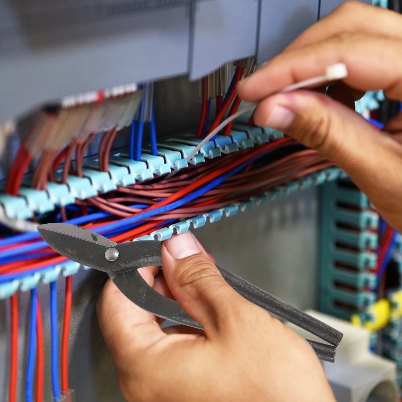 

Профессиональные ножницы по металлу для тяжелых работ, прямые лезвия для резки листового металла, проволоки, меди, стали, нержавеющей стали, алюминия