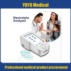 5-in-1 Portable Handheld electrolyte analyzer Dry Electrochemical Blood Gas Electrolyte Anealyzer test cartridges
