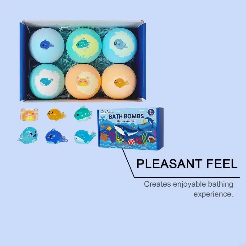 Bath Bubble Bombs Exciting Bath Discovery With Concealed Items For Kids Entertaining Wash Experience Secure Construction