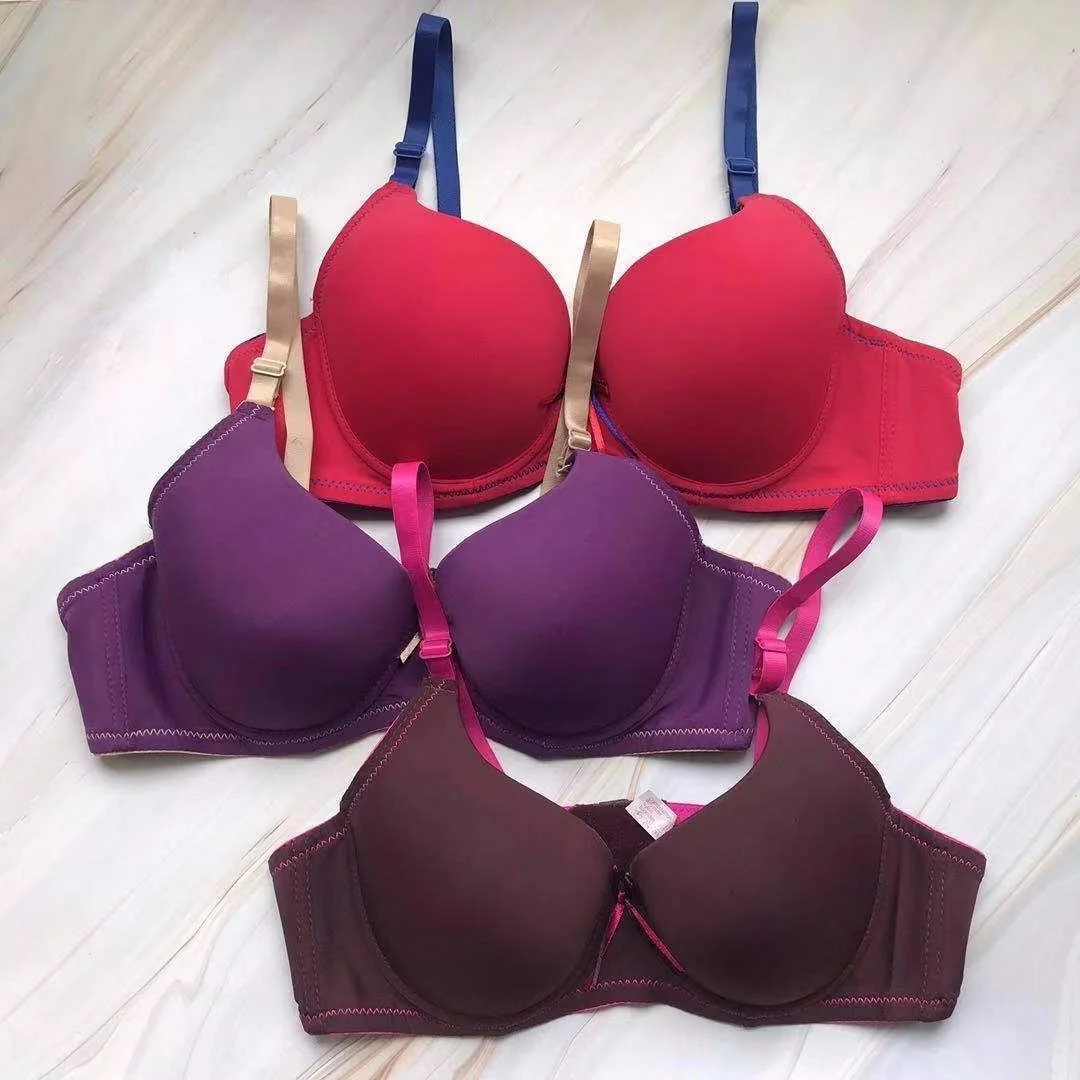 2019 sutiã sexy para mulher sutiã lingerie bralette 3/4 copo fio livre sutiã moda macio cueca cinta vertical