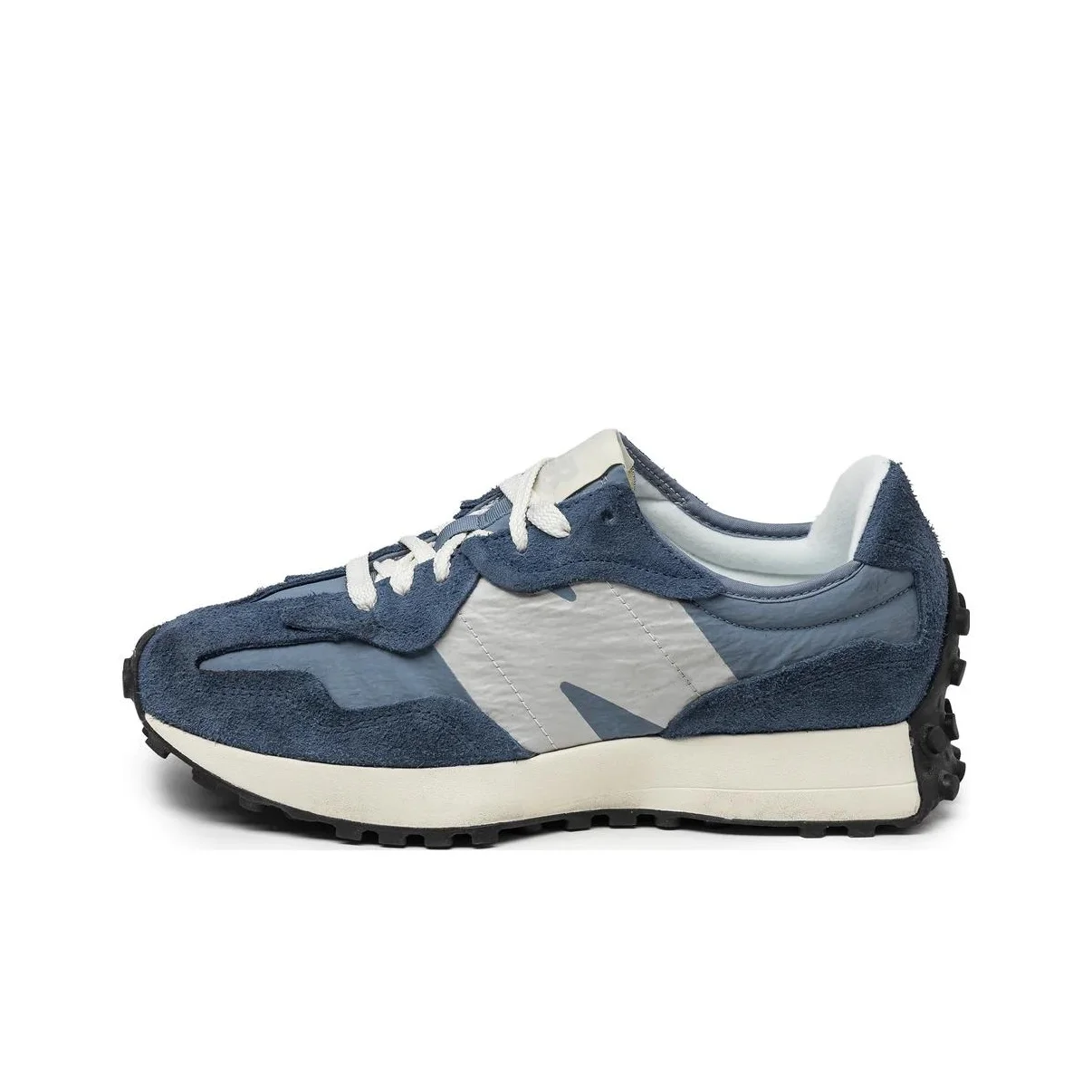New Balance NB 327 Chaussures de course unisexes à tige basse gris bleu