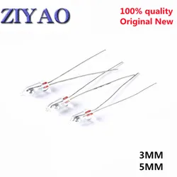 20Pcs  3mm 5mm Tilt Switch Unidirectional Sensor Switch On/Off  PZ-102 PZ-101