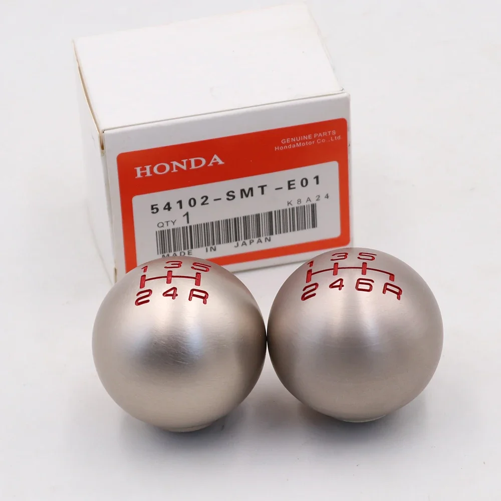 Aluminum 5/6 Speed M10X1.5 Type-R JDM Ball Shape Gear Shift Knob for Honad Civic Fit FD2 FN2 EP3 DC2 DC5 S2000