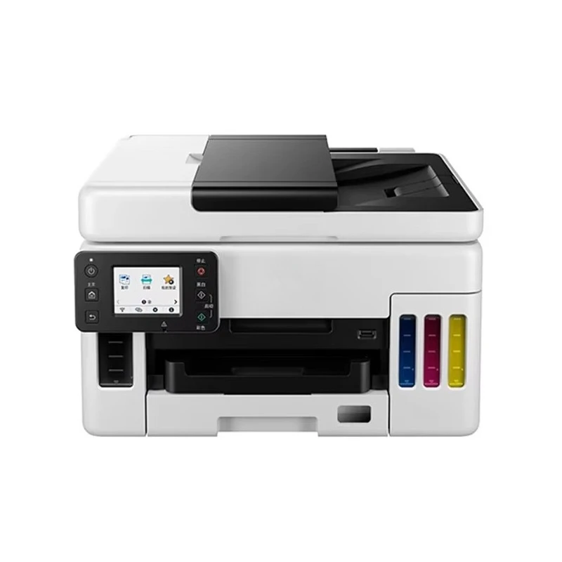 High-Capacity GX6080 All-In-One Commercial Inkjet Printer WiFi Enabled Dual-Band Copy/Scan USB Connection Low-Cost Large Print