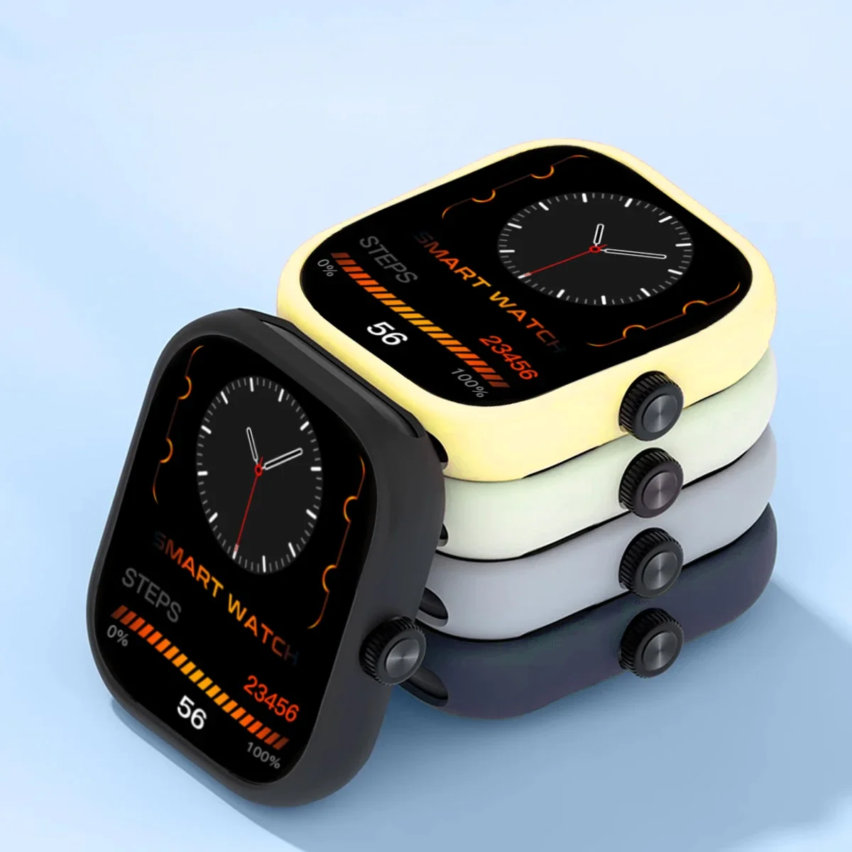 حافظة لساعة Redmi Watch 4 5 غطاء حماية من السيليكون الناعم المجوف ملحقات حماية الساعة