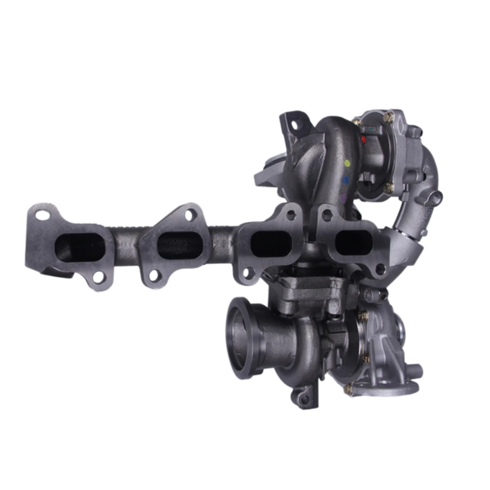 Turbocompresor Doble Full Turbo 10009930102 R2S 10009880025 KP35 K04 para Amarok 2.0 BiTDI 120 Kw 163 CFCA 2010