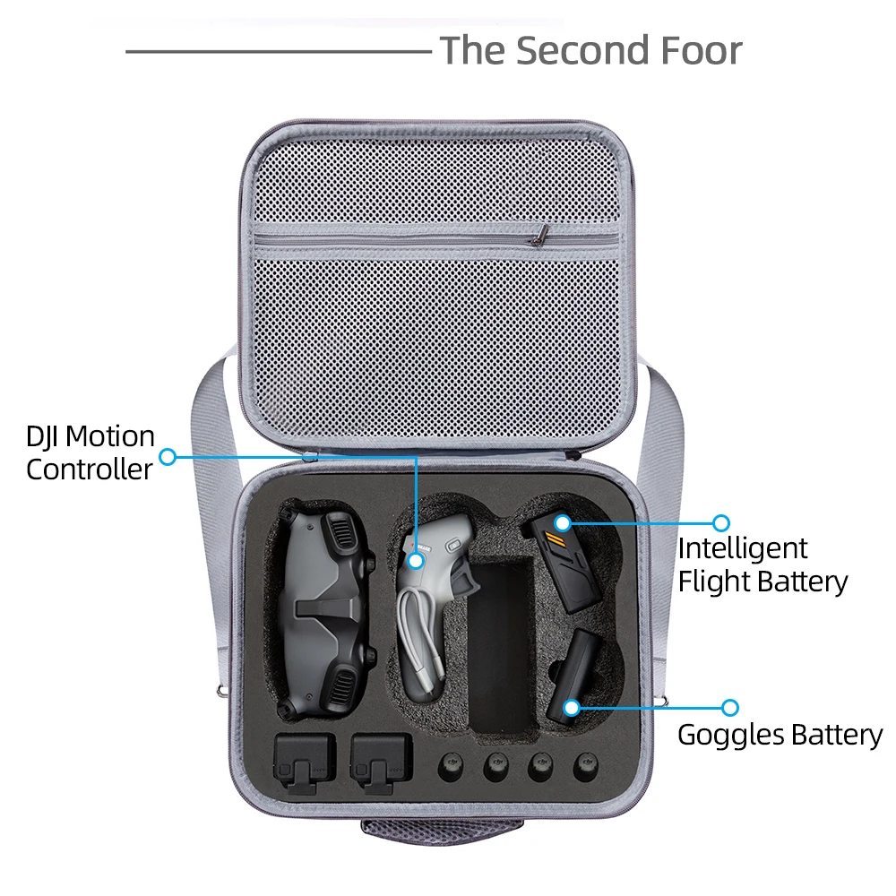 For DJI AVATA Portable Storage Bag Shoulder Bag Travel Carring Case Handheld Case DJI AVATA Drone Accessories Case