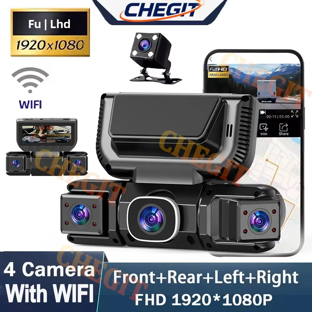4CH Dashcam Car Cam…