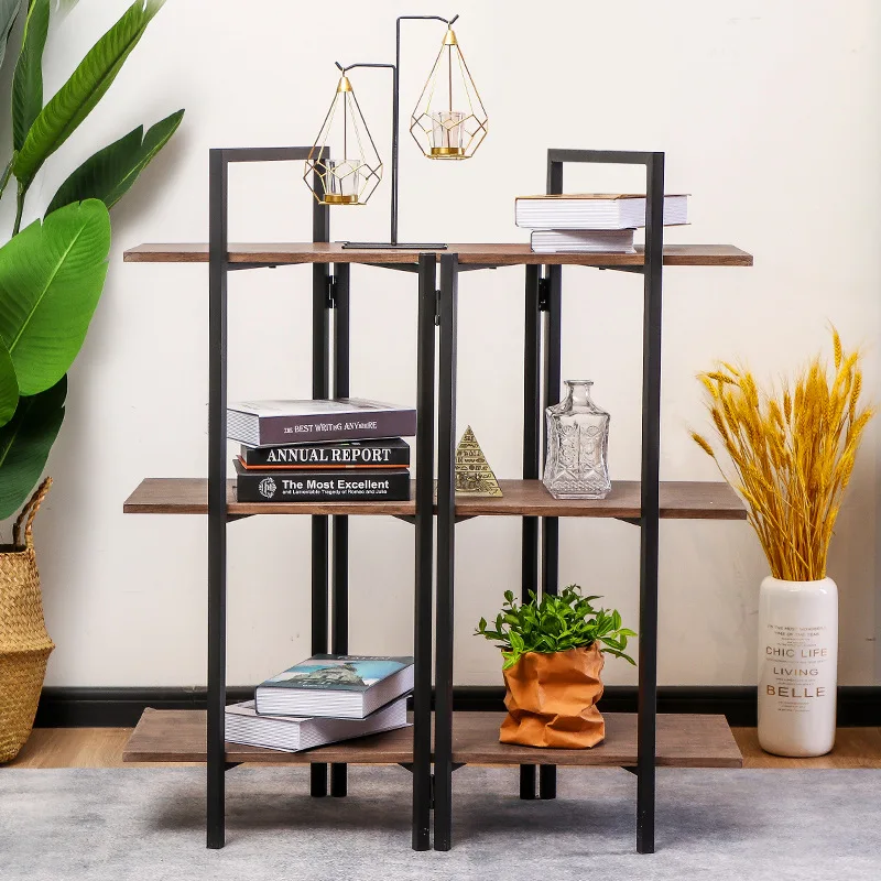 Plant rack Indoor floor-to-ceiling shelf Floor-to-ceiling bookshelf OEM wrought iron flower rack Flower pot rack Multifunctional
