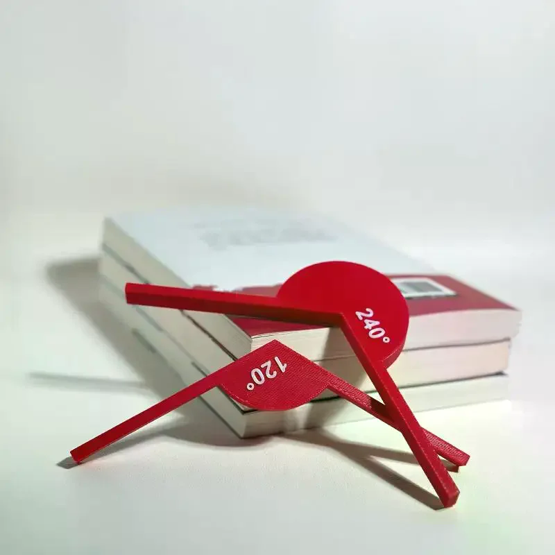 NEW 2/5Pcs Multifunctional Geometric Angle Teaching Auxiliary Props Portable Geometric Angle Ruler Measuring Tools