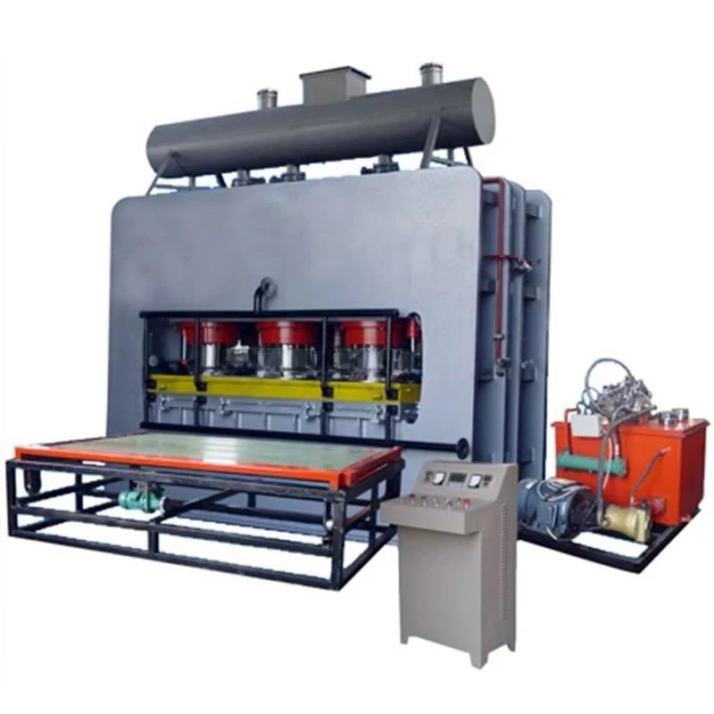 Production Line Heat Short Cycle Melamine Line/ HDF & MDF Automatic Laminate Laminate Hot Press Machine