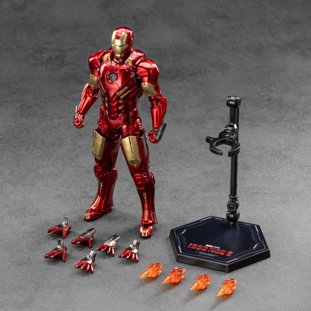 Original ZD Spielzeug Iron Man Tony Stark MK9 MK14 MK12 MK27 MK15 MK35 MK22 MK40 Hammerhead Action Figur Anime Sammeln Modell Geschenke – Detail 5