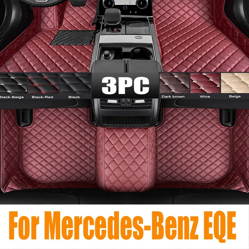 

Коврики для багажника автомобиля Mercedes-Benz EQE V295 2022 2023 2024 2025, грязеотталкивающие коврики из ТПЭ для заднего багажника, чехлы, автомобильные аксессуары