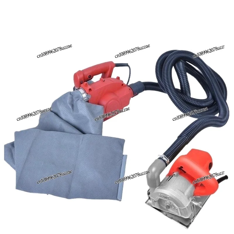 High Power Dust-free Cutting Machine Marble Woodworking Dust Bag Hand Saw Hydroelectric Slotting Beautiful Seam Cleaning