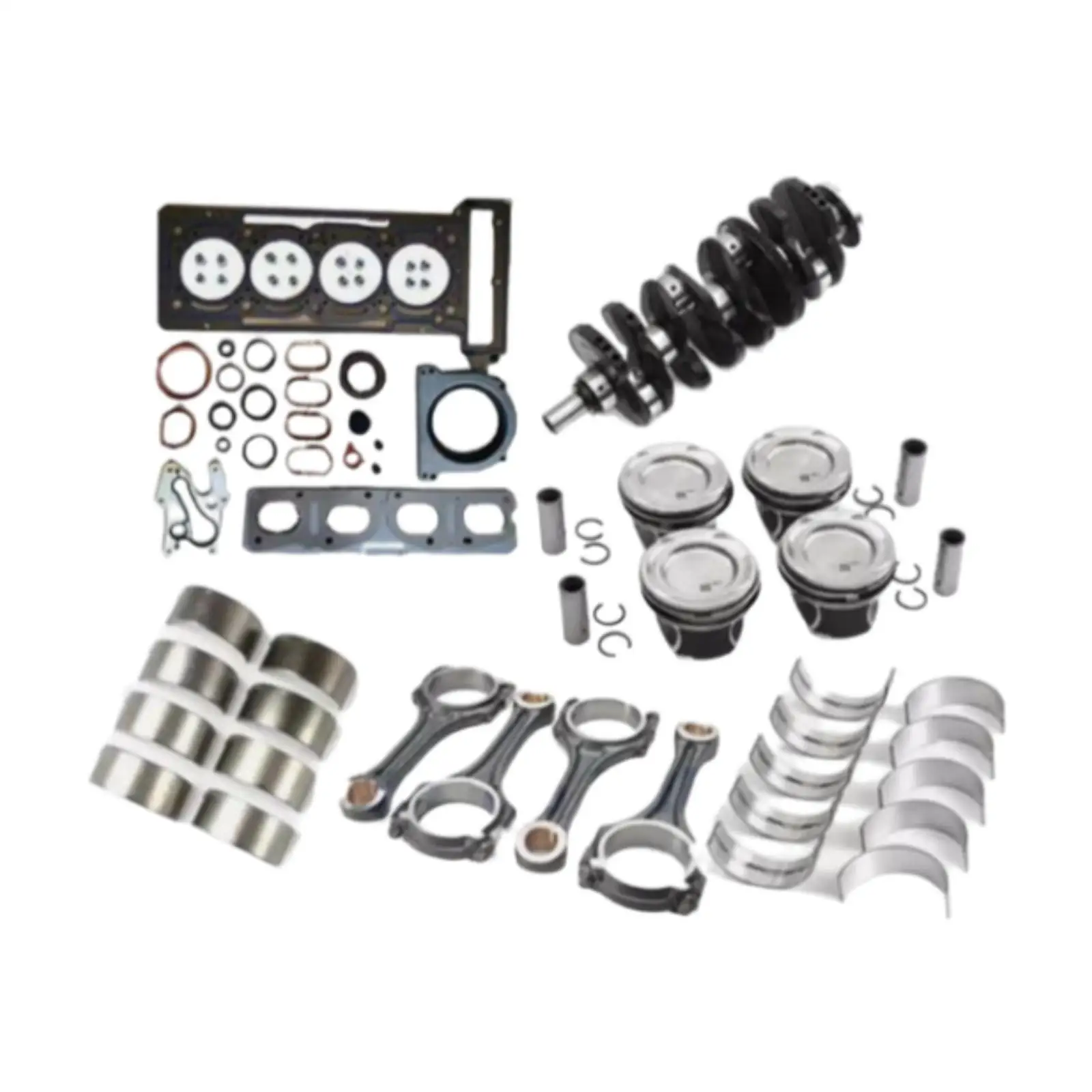 

Engine Overhaul Rebuild Kit 274 030 07 01 274 030 04 01 Connecting Rods Seals and Gaskets Crankshaft for Mercedes-benz 1.6T
