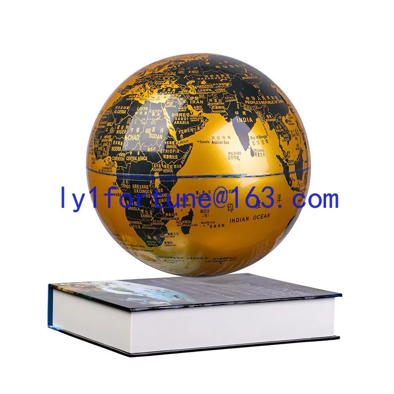 Magnetic levitation globe 3D three-dimensional intelligent luminous rotating desktop ornament