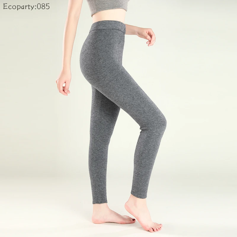 Outono inverno leggings femininas engrossadas calças térmicas fino ajuste e leggings quentes com calças elásticas abaixo para o sexo feminino novo