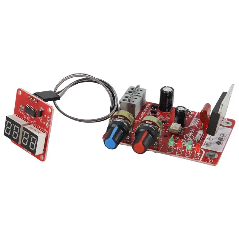 ABJN-Digital Spot Welding Machine Time Control Display Spot Welder AC 110V 220V To 9V Transformer Controller Board