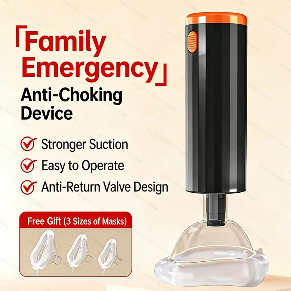 

Automatic Anti Choking Suction Device Heimlich Cpr First Aid Life Saving Tool Emergency Anti Asphyxia Rescue Kit for Adults Kids
