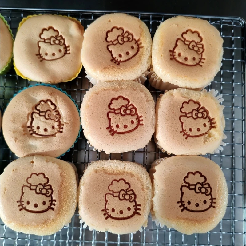 Hello Kitty Pasticceria in metallo Stampo per impronte Simpatico anime Gatto Stampa a caldo Dorayaki Pancake Toast Pane Decor Saldatore Strumento di cottura