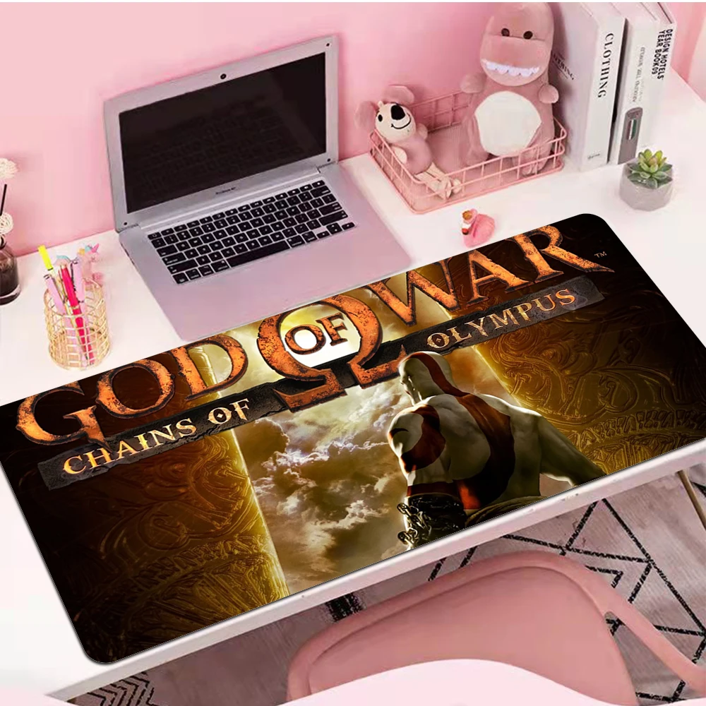 Mouse Pad Gamer XXL Computer Large MousePads Mouse Mat Gaming Accessories God Of War Carpet Soft Anti-slip Laptop Mouse Mat