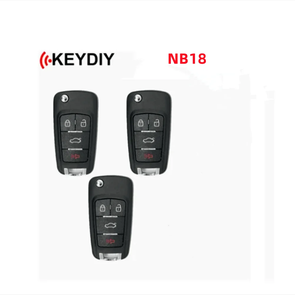

4 шт./партия KD NB18 4 кнопки KD пульт дистанционного управления Универсальный Автомобильный ключ NB18 для KD900 телефон мини KD ключ