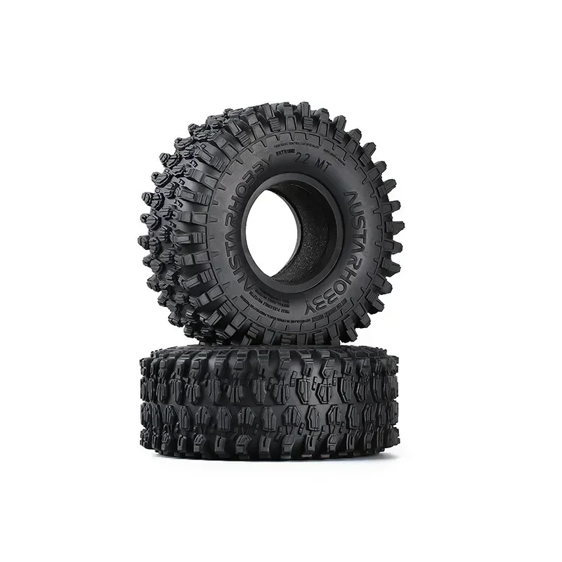 ยางรถ RC Rock Crawler ขนาด 128x48 มม. 2.2 นิ้ว 4 ชิ้น สำหรับ Axial Wraith/KM5 |   ล้อยางสำหรับขับขี่ออฟโรด |   โมเดลรถออฟโรด 1/10 สเกล