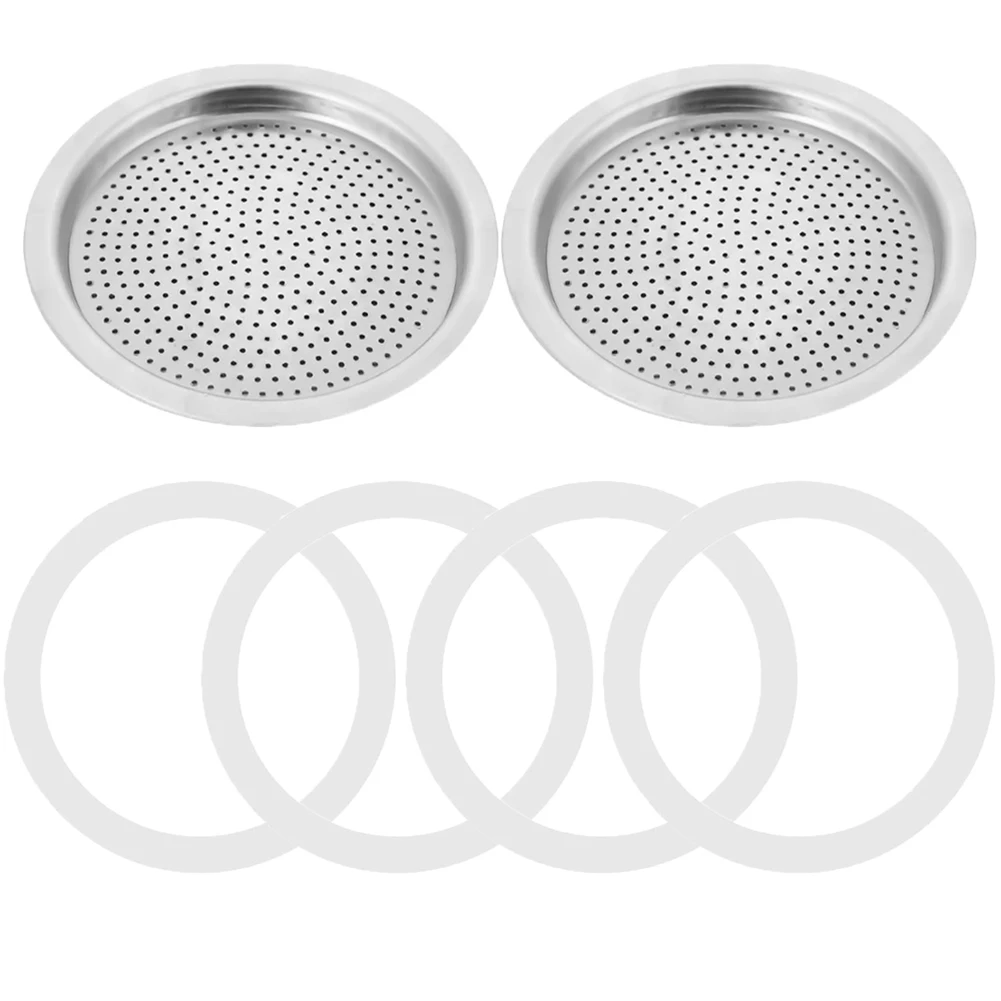 For Espresso Machine Coffee Filter Set Espresso Maker Kit Convenient Coffee Brewing Coffee Brewing Replacement Parts