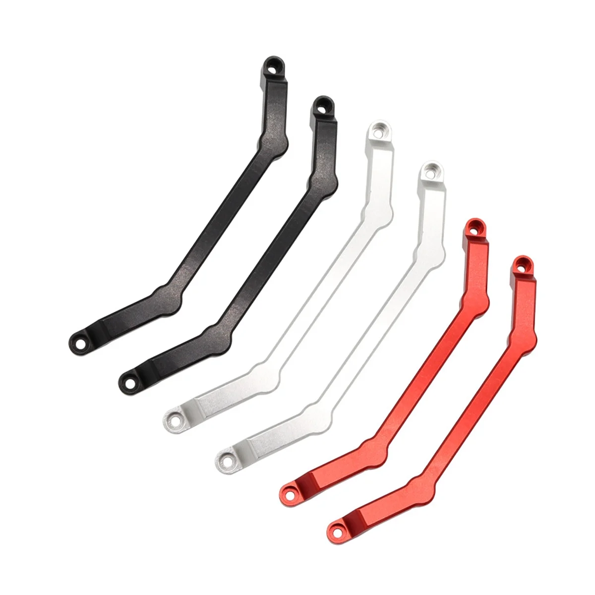 Supports de poteau de carrosserie en métal pour voiture RC, colonne de coque, pièces de mise à niveau, rouge, MN86, MN86S, MN86K, MN86KS, MN, G500, 1/12