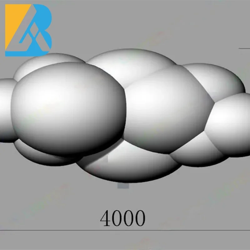 Grands nuages gonflables à LED, jouets gonflables, décorations rigour, les plus populaires