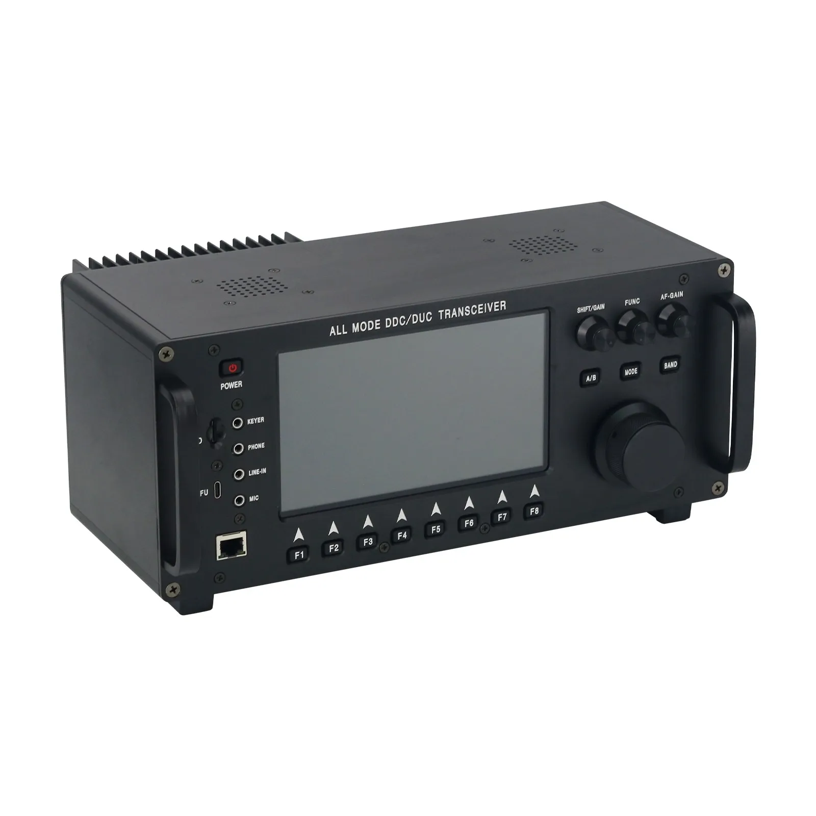 HAMGEEK RS-998 Wolf SDR Transceiver Mobile Radio 100W HF+UV All Mode Transceiver Built-in Antenna Tuner CW Decoding