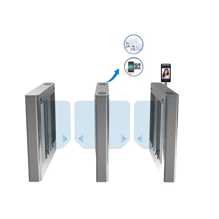 Outdoor Waterproof Function Gate Smart Card Supermarket Barrier Automatic Opening Swing Turnstile Access Control System