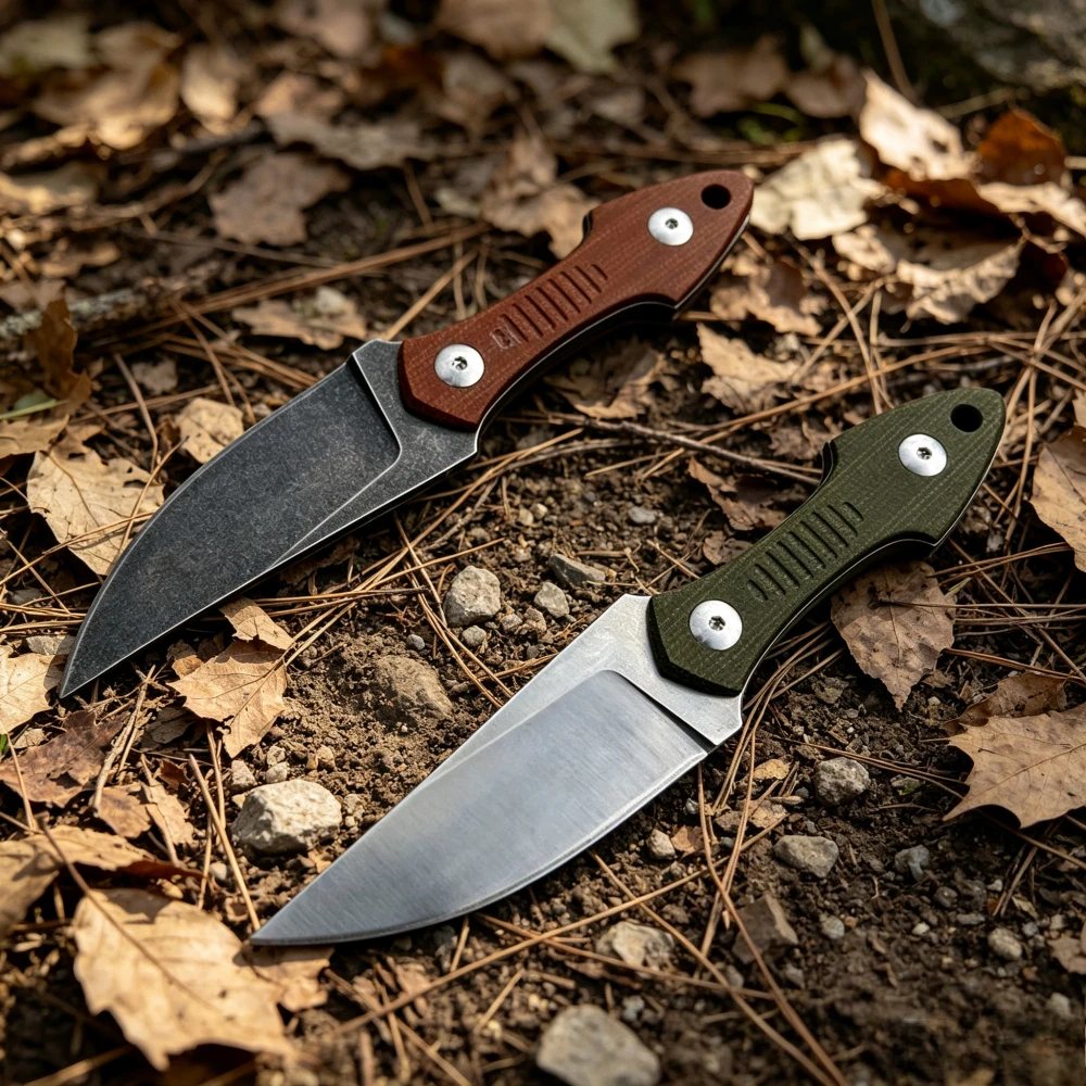 Durable 8Cr13Mov Steel Outdoor Straight Knife Lightweight Rock Climbing Knives Portable Wilderness Camping Fishing Tools Gifts