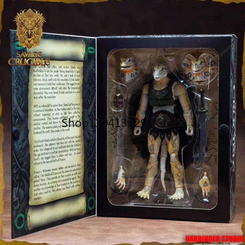 

Inventory 1/12 Anime Savage Crucible Figures Conan Albino Lizard Series Action Figure Models Statue Collection Toys Doll Gift