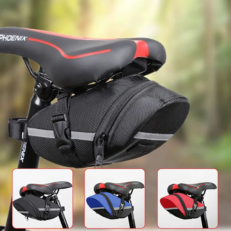 1Pc Neue Berg Fahrrad Schwanz Tasche Rennrad Reiten Sitz Sattel Tasche Fahrrad Zubehör