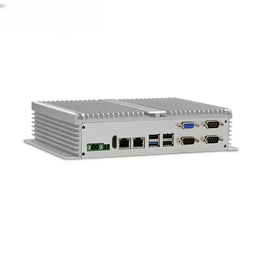 Fanless fully enclosed aluminum alloy enclosure industrial mini PC M572 Celeron quad-core 2.0GHz embedded microcomputer